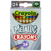 Crayola 24 ct. Metallic Crayons Artist Tool Crayola 24 ct. Metallic Crayons Artist Tool