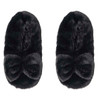 Hello Mello Cuddlers Heated Slippers - Black