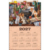 Design Works Typing Cats Calendar Felt & Sequin Kit