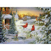 Cobble Hill Sunset Cardinals Jigsaw Puzzle Cobble Hill Sunset Cardinals Jigsaw Puzzle