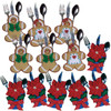 Design Works Red Poinsettia & Gingerbread Couple Silverware Pocket, Set of 2 Felt & Sequin Kit Design Works Red Poinsettia & Gingerbread Couple Silverware Pocket, Set of 2 Felt & Sequin Kit