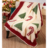 Herrschners Peppermint Pines Afghan Crochet Kit Herrschners Peppermint Pines Afghan Crochet Kit