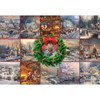 Buffalo Games Thomas Kinkade Winter Collage Jigsaw Puzzle Buffalo Games Thomas Kinkade Winter Collage Jigsaw Puzzle