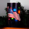 Patriotic Fiber Optic Candle Patriotic Fiber Optic Candle