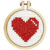 The Crafty Kit Company Be My Valentine Mini Matchbox Counted Cross-Stitch Kit The Crafty Kit Company Be My Valentine Mini Matchbox Counted Cross-Stitch Kit