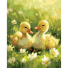 Adbrain Charming Ducklings Paint by Number Kit