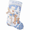 Bucilla Snowman's Winter Wonderland Stocking Kit Bucilla Snowman's Winter Wonderland Stocking Kit