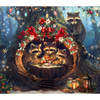 Diamond Art Club Racoon Christmas Diamond Painting Diamond Art Club Racoon Christmas Diamond Painting