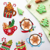 Diamond Art Club Christmas Winter Delight Coasters Diamond Painting