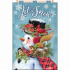 Design Works Let it Snow Sequin Banner Felt & Sequin Kit Design Works Let it Snow Sequin Banner Felt & Sequin Kit