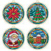 Orchidea Christmas Time Ornaments Set Counted Cross-Stitch Kit Orchidea Christmas Time Ornaments Set Counted Cross-Stitch Kit