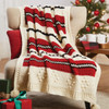 Herrschners Winter Chalet Blanket Crochet Kit Herrschners Winter Chalet Blanket Crochet Kit