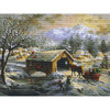 PixelHobby Covered Bridge in Winter Mosaic Art Kit PixelHobby Covered Bridge in Winter Mosaic Art Kit