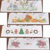 Herrschners Seasonal Spendor Table Runner Set Stamped Cross-Stitch Herrschners Seasonal Spendor Table Runner Set Stamped Cross-Stitch