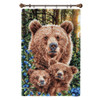 Herrschners Blueberry Bears Kit & Hanger Latch Hook Kit Herrschners Blueberry Bears Kit & Hanger Latch Hook Kit