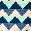 Premier Zig Zag Shadows Throw Crochet Kit