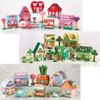 Herrschners Spring Holiday Villages Set Plastic Canvas Kit Herrschners Spring Holiday Villages Set Plastic Canvas Kit