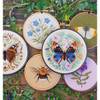 Paint with Thread in the Garden: A Step-by-Step Guide to Embroidery Through the Seasons Book