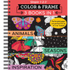 Brain Games Animals, Seasons, Inspirations Color & Frame Coloring Book Brain Games Animals, Seasons, Inspirations Color & Frame Coloring Book