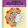 Brain Games Large Print Patterns Color by Number Coloring Book Brain Games Large Print Patterns Color by Number Coloring Book