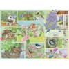 Cobble Hill Garden Birds in Spring Jigsaw Puzzle Cobble Hill Garden Birds in Spring Jigsaw Puzzle