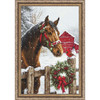 Luca-S Holiday Magic Kit & Frame Counted Cross-Stitch Luca-S Holiday Magic Kit & Frame Counted Cross-Stitch