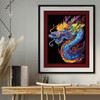 Diamond Dotz Neon Dragon Diamond Painting
