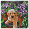 Crystal Art Floral Pup Diamond Painting Crystal Art Floral Pup Diamond Painting