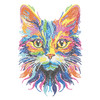 Diamond Dotz Neon Flock Cat Diamond Painting