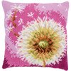 Vervaco Fluff Flower Cushion Needlepoint Kit Vervaco Fluff Flower Cushion Needlepoint Kit