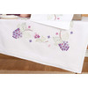 Herrschners Hydrangeas Table Topper Stamped Embroidery Kit Herrschners Hydrangeas Table Topper Stamped Embroidery Kit