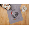 Herrschners Black,White, & Feathered Table Runner Stamped Cross-Stitch Kit Herrschners Black,White, & Feathered Table Runner Stamped Cross-Stitch Kit