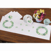 Herrschners Evelyn Table Runner & Napkins Set Stamped Cross-Stitch Herrschners Evelyn Table Runner & Napkins Set Stamped Cross-Stitch