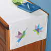 Herrschners Quilted Hummingbird Dresser Scarf Stamped Cross-Stitch Herrschners Quilted Hummingbird Dresser Scarf Stamped Cross-Stitch