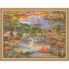 Letistitch Wild Africa Kit & Frame Counted Cross-Stitch Letistitch Wild Africa Kit & Frame Counted Cross-Stitch
