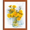 RIOLIS Sunny Dandelions Kit & Frame Counted Cross-Stitch Kit RIOLIS Sunny Dandelions Kit & Frame Counted Cross-Stitch Kit