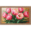 Luca-S Graceful Tulips Kit & Frame Counted Cross-Stitch Kit Luca-S Graceful Tulips Kit & Frame Counted Cross-Stitch Kit