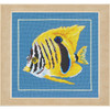 LanArte Yellow Zebra Fish Counted Cross-Stitch Kit LanArte Yellow Zebra Fish Counted Cross-Stitch Kit