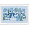 Imaginating Inc. Snowy Serenity Kit & Frame Counted Cross-Stitch