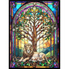SunsOut Stained Glass Tree of Peace Jigsaw Puzzle SunsOut Stained Glass Tree of Peace Jigsaw Puzzle