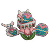 Herrschners Easter Surprise Coasters with Holder Plastic Canvas Kit Herrschners Easter Surprise Coasters with Holder Plastic Canvas Kit