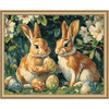 Craftoria Bunny Egg Hunt Paint by Number Kit Craftoria Bunny Egg Hunt Paint by Number Kit