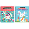 Brain Games Happy Easter & Easter, Set of 2 Sticker by Number Brain Games Happy Easter & Easter, Set of 2 Sticker by Number