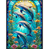 SunsOut Dolphin Leap Jigsaw Puzzle
