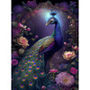 Ceaco Peacock Glow in the Dark Jigsaw Puzzle
