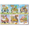 Cobble Hill Farmer Market Trucks Jigsaw Puzzle