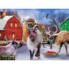 SunsOut Reindeer Farm Jigsaw Puzzle SunsOut Reindeer Farm Jigsaw Puzzle