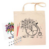 Rosa Flower Bicycle Ecobag Paint Set