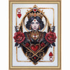 Abris Art Queen of Hearts Kit & Frame Embroidery Kit