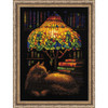 RIOLIS Book Evening Kit & Frame Counted Cross-Stitch Kit